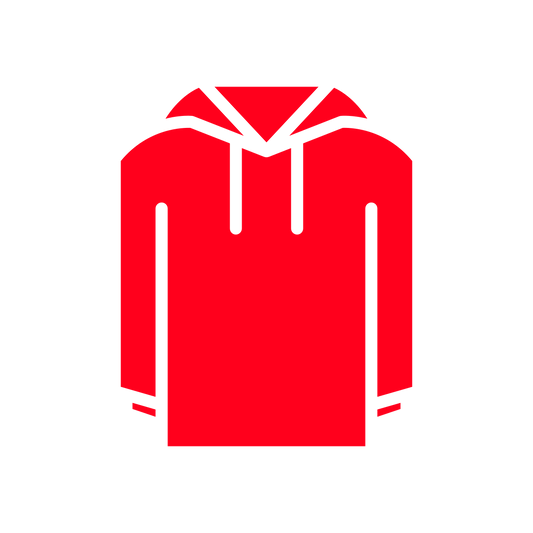 Red Hoodie (Missing a Size, No Material)